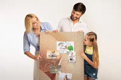Finom mintás parafatábla