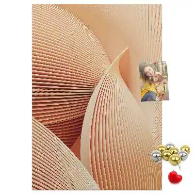 Finom mintás parafatábla
