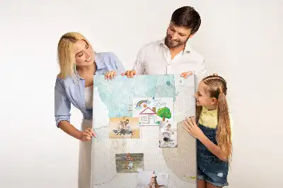Pasztell foltos parafatábla