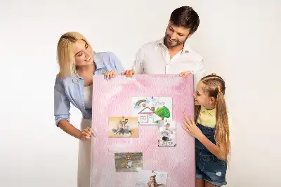 Nagy parafatábla finom tollakkal