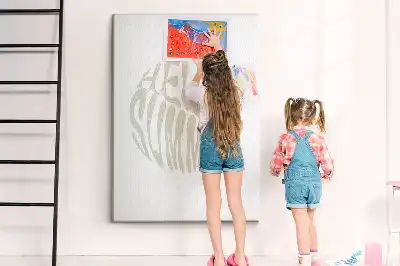 Üdvözöljük a nyáron feliratú színes parafatábla