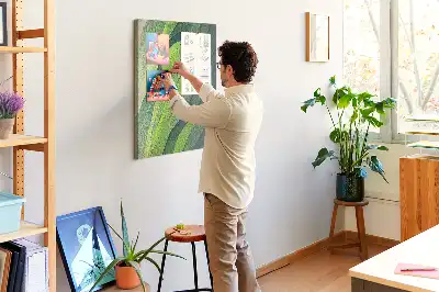 Parafatábla természetes tájvonalak mintával