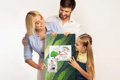 Parafatábla természetes tájvonalak mintával