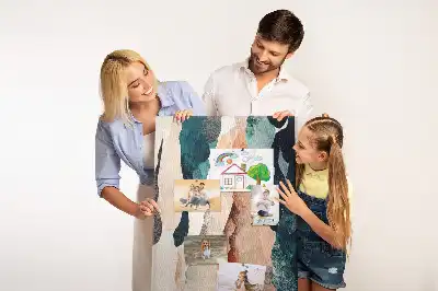 Parafatábla művészeti helyek mintával