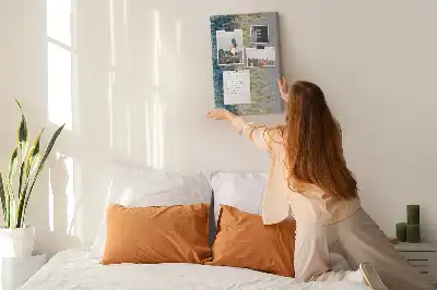 Dekoratív parafatábla mintás kivitelben