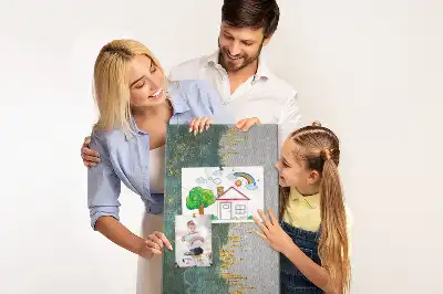 Nagy méretű, dekoratív mintás parafatábla