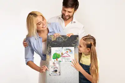 Nagy méretű parafatábla márvány absztrakció mintával