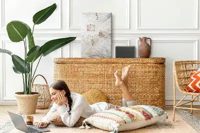 Nagy méretű dekoratív márvány mintás parafatábla