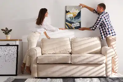 Absztrakt hegyek mintás színes parafatábla