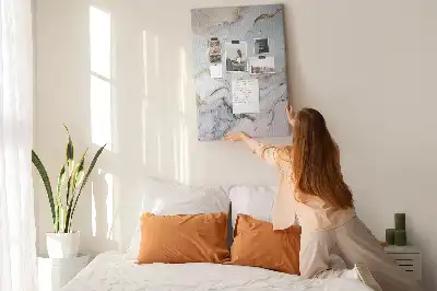 Klasszikus márvány mintás parafatábla