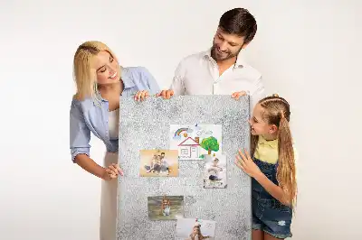 Betonhatású színes parafatábla