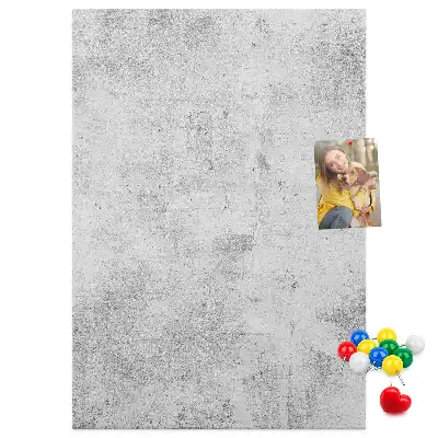 Betonhatású színes parafatábla