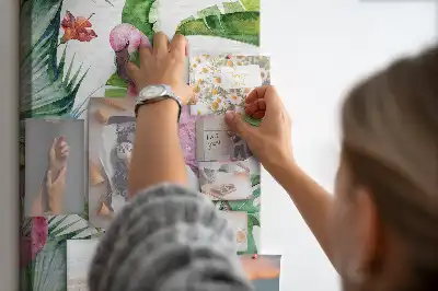 Vad flamingó mintás nagy parafatábla