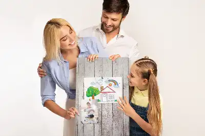 Parafatábla fa kerettel