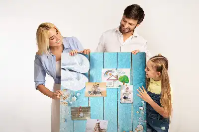 Színes kagylók mintás parafatábla