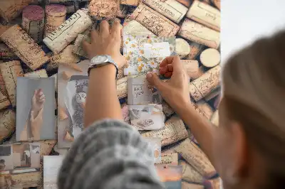 Nagy méretű parafatábla borosdugók számára