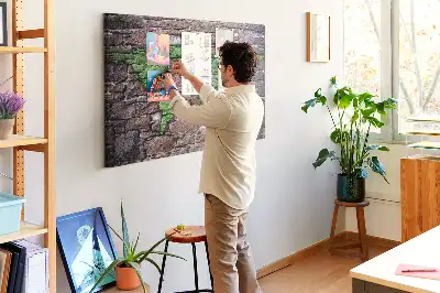 Parafatábla világtérkép falra