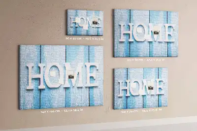 Home feliratú parafatábla