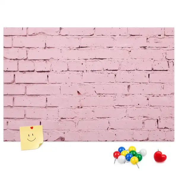 Parafa üzenőtábla téglás mintával