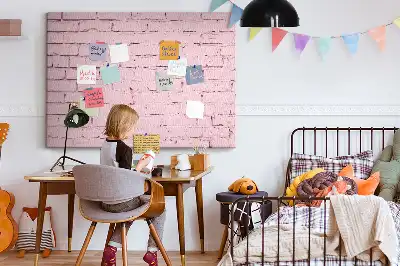 Parafa üzenőtábla téglás mintával
