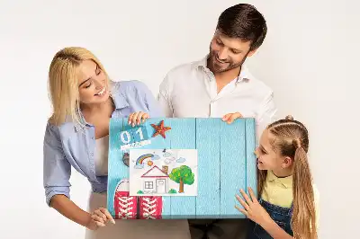 Fali parafa üzenőtábla A nyár első napja mintával