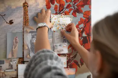 Eiffel-torony mintás parafa üzenőtábla