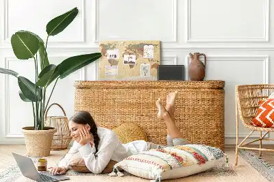 Parafatábla régi vintage kartográfia szépia mintával