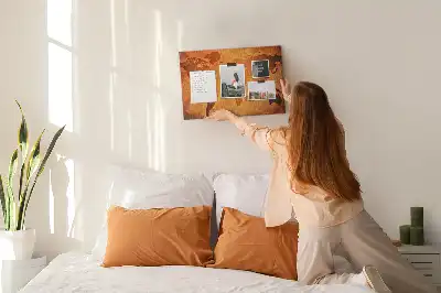 Nagy világtérképes parafatábla