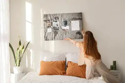 Fali parafa üzenőtábla világtérkép mintával