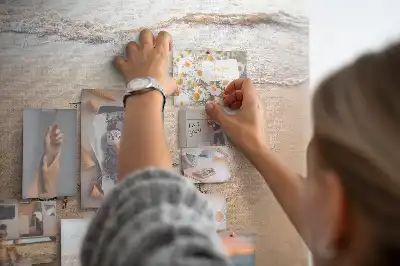 Fali parafa üzenőtábla tengerparti idézettel