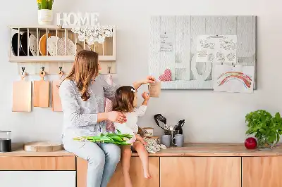 Parafa üzenőtábla lakásdekorációs Home felirattal