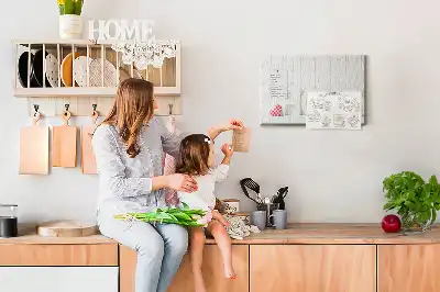 Parafa üzenőtábla lakásdekorációs Home felirattal