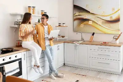 Parafatábla hullám absztrakció mintával
