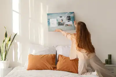 Tengeri tájkép parafatábla