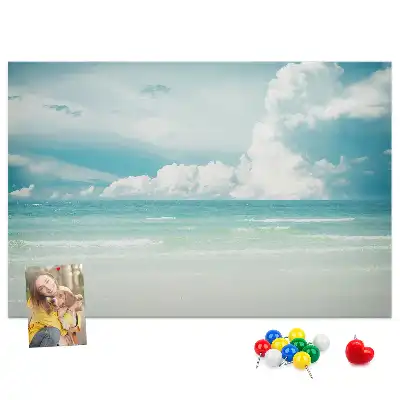 Tengeri tájkép parafatábla