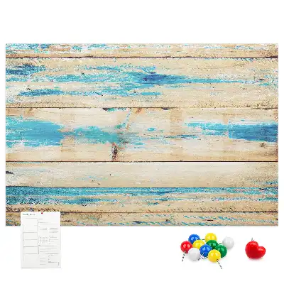 Karcos fa hatású fali parafa üzenőtábla
