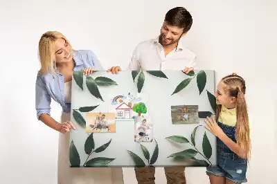Levélkeretes parafatábla