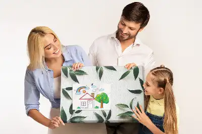 Levélkeretes parafatábla