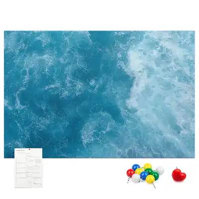Tengerparti mintás parafa fali tábla