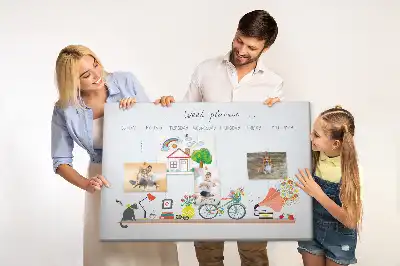 Parafatábla heti falinaptárral