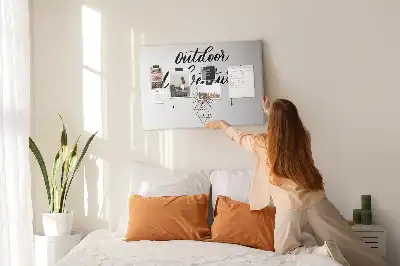 Kaland az otthonon kívül parafatábla