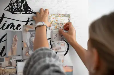 Inspiráló megerősítés parafatábla