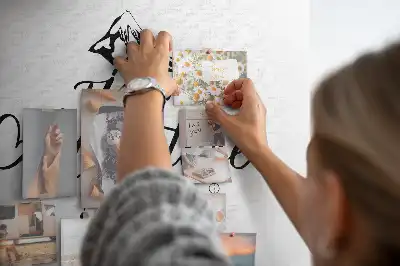 Inspiráló feliratú fali parafa üzenőtábla