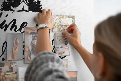 Napi motivációs feliratú parafatábla