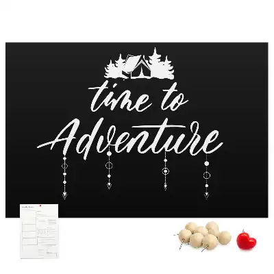 Parafa üzenőtábla utazási életmottóval