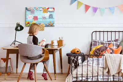 Tengerészeti motívumos fali parafa üzenőtábla