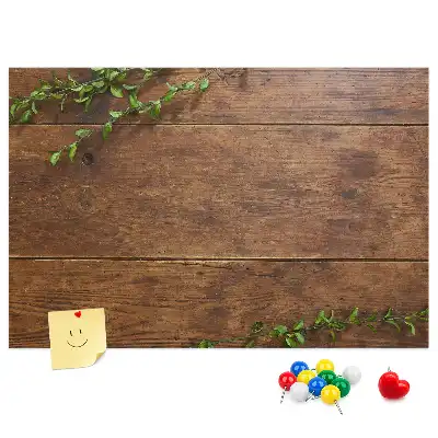 Rusztikus fa parafatábla