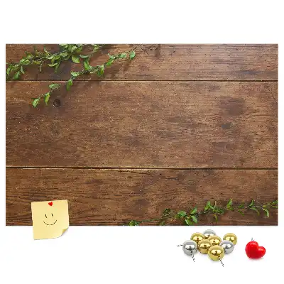 Rusztikus fa parafatábla