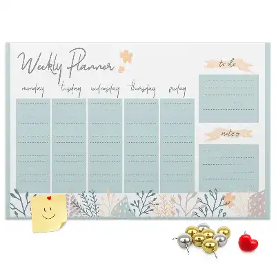 Parafatábla heti ütemtervvel
