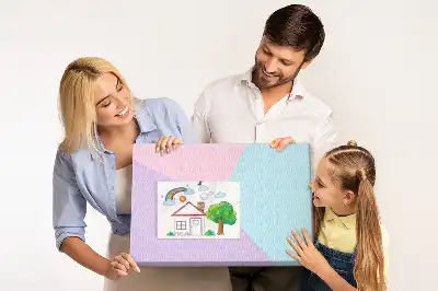 Pasztell mintás parafatábla